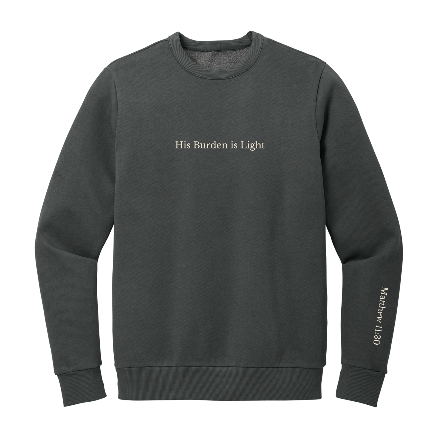 HIS BURDEN IS LIGHT - CREW
