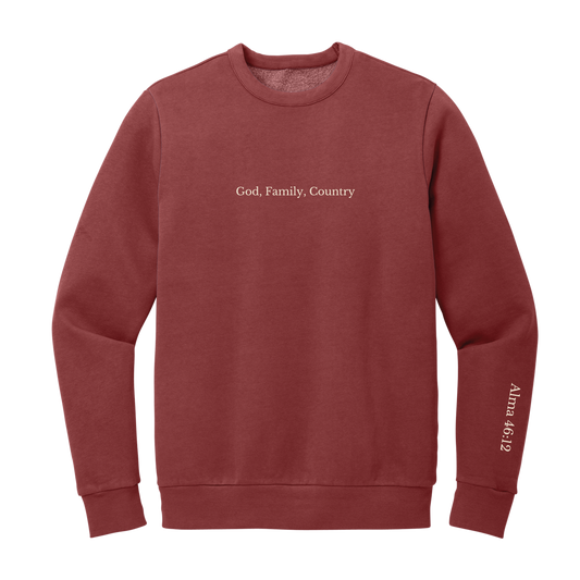 GOD, FAMILY, COUNTRY - CREW