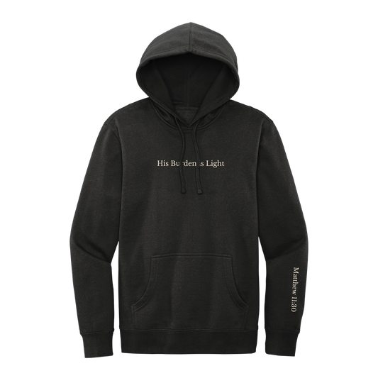 HIS BURDEN IS LIGHT - HOODIE